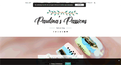 Desktop Screenshot of paulinaspassions.com